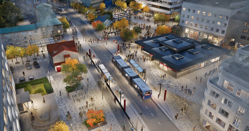 Hlemmur - horft til suðausturs.